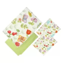 Set copripiumino matrimoniale Country con 2 federe e lenzuolo sotto con angoli - Thun