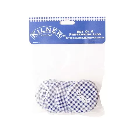 Confezione da 6 coperchi a vite Mm. 63 - Kilner