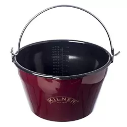 Pentola marmellata smalto rosso Lt. 8 - Kilner