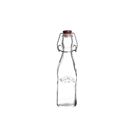 Bottiglia square clip top Lt. 0,25 - Kilner