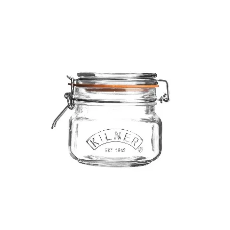 Barattolo square clip top Lt. 0,5 - Kilner