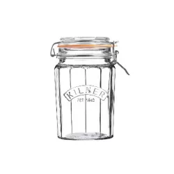 Barattolo facetted clip top Lt. 0,95 - Kilner
