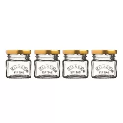 Confezione da 4 mini vasetti - Kilner