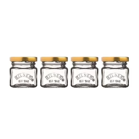 Confezione da 4 mini vasetti - Kilner
