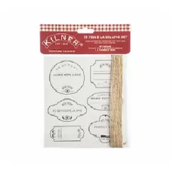 Confezione da 19 etichette dispensa - Kilner