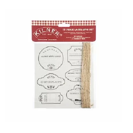 Confezione da 19 etichette dispensa - Kilner