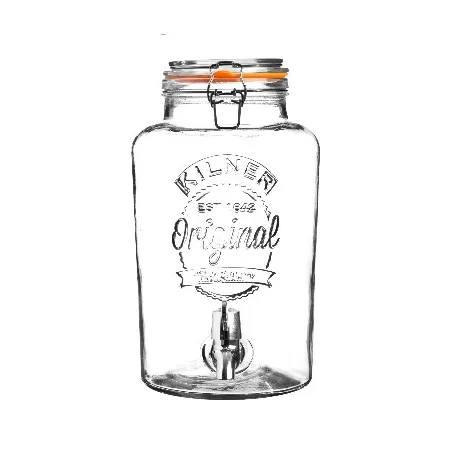 Dispenser clip top round Lt. 5 in scatola regalo - Kilner