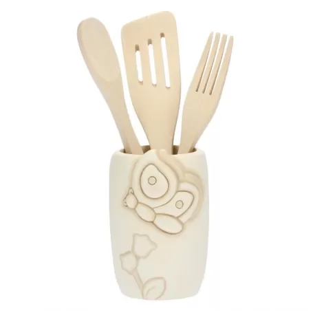 Porta mestoli Elegance con 3 mestoli - Thun