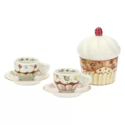 SET 2 TAZZINE CAFF? CON ZUCCHERIERA NEW SWEET