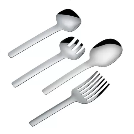 Tribado, Set 4 Posate Da Servizio - Alessi
