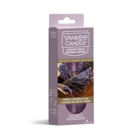 Dried Lavender & Oak, Ricarica MeltCup per profumatore elettrico Scenterpiece - Yankee Candle