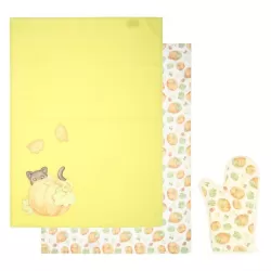 Set guantone e 2 canovacci Zucca magica - Thun