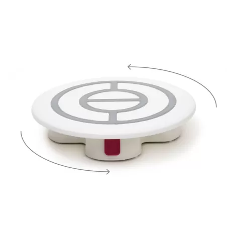 Piatto giratorta con base e blocco Cm. 32 - Decora