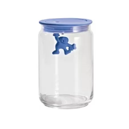 Gianni a little man holding on tight, Barattolo ermetico - Alessi