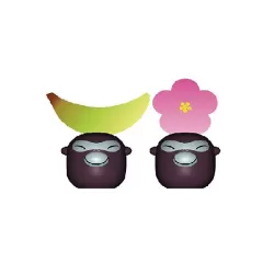 Banana Babies, Set di due segnaposto - Alessi