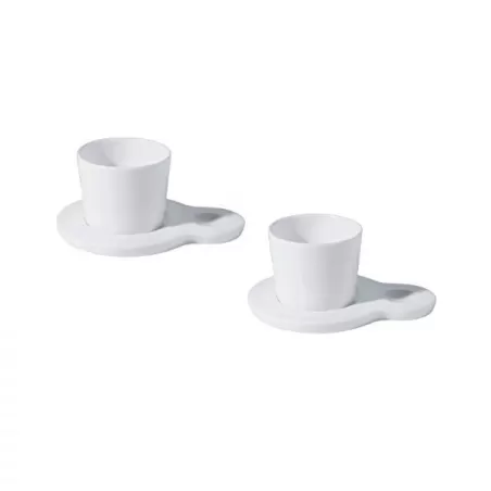 Hupla, Set due tazze caffè - Alessi