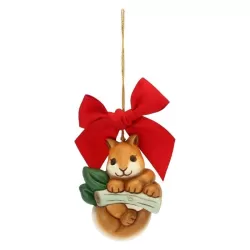 Addobbo scoiattolo su ramo grande - Thun