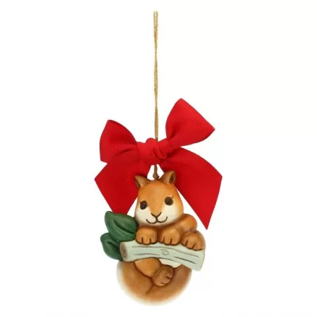 Addobbo scoiattolo su ramo grande - Thun