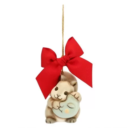 Addobbo scoiattolo con luna grande - Thun