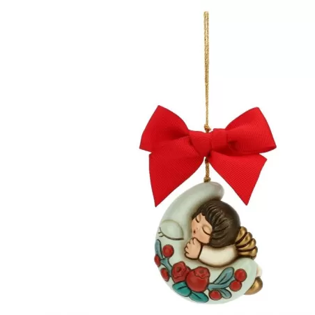 Addobbo angelo con luna grande - Thun