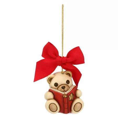 Addobbo Teddy con libro grande - Thun