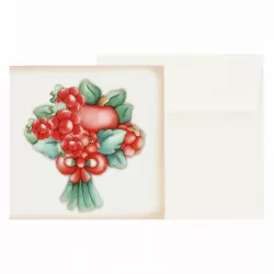 Biglietto chiudipacco Frutti rossi - Thun