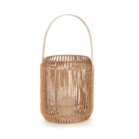 Lanterna cilindro grande Cm. 28,5x34 h. - L'oca Nera