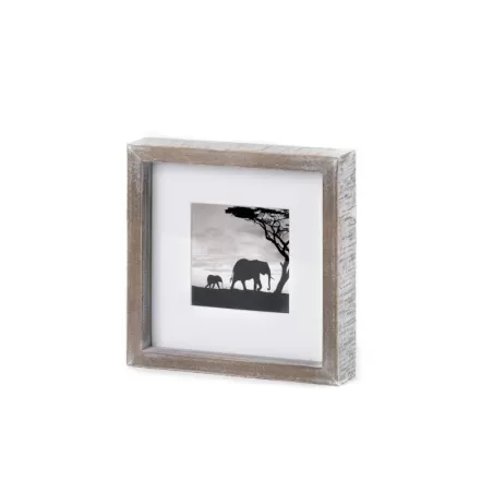 Cornice quadrata Cm. 19,5x19,5x4 (10x10) - L'oca Nera