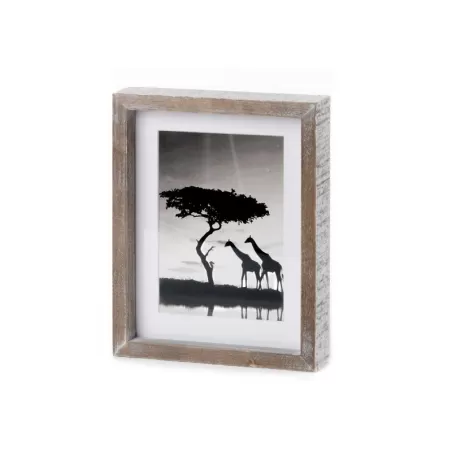 Cornice rettangolare media Cm. 19,5x24,5x4 (13x18) - L'oca Nera