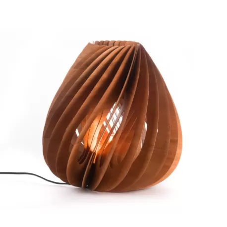 Lampada da tavolo  Cm. 37x40 h. - L'oca Nera