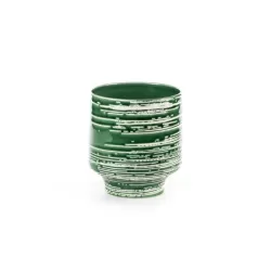 Vaso alto Cm. 20x22 h. - L'oca Nera