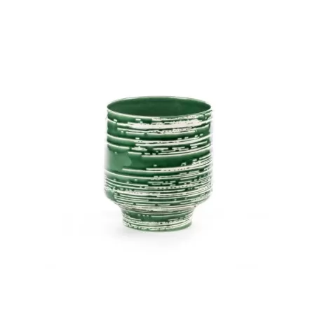 Vaso alto Cm. 20x22 h. - L'oca Nera