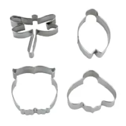 Tagliabiscotti  animali 4 pezzi cm. 7x2 h.