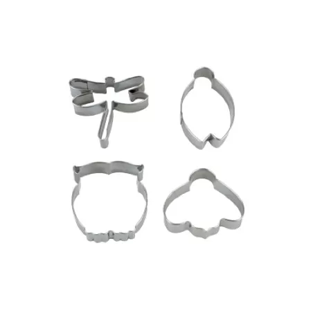 Tagliabiscotti  animali 4 pezzi cm. 7x2 h.