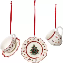 Toy's Delight Decoration Ornamenti servizio tav 3 pz - Villeroy & Boch
