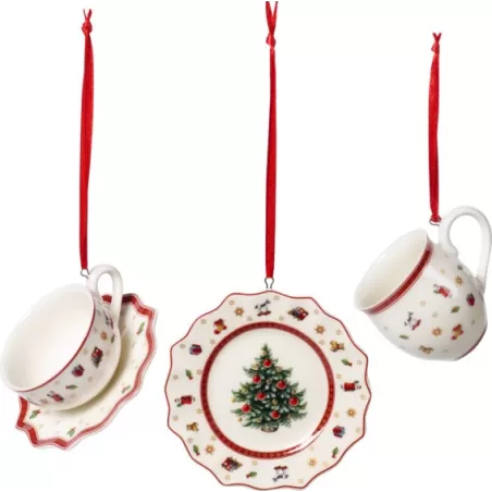 Toy's Delight Decoration Ornamenti servizio tav 3 pz - Villeroy & Boch