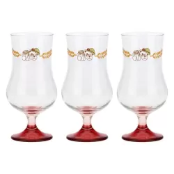 Set 6 bicchieri in vetro per birra rossa Country - Thun