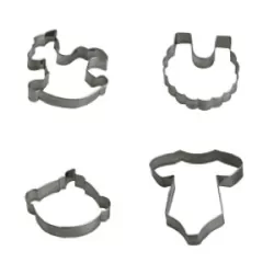 Tagliabiscotti baby 4 pezzi da cm. 7 a 8x2 h.