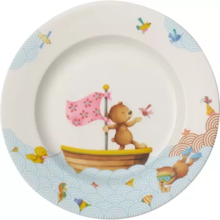 Happy Bear Piatto piano per bambini 22cm - Villeroy & Boch