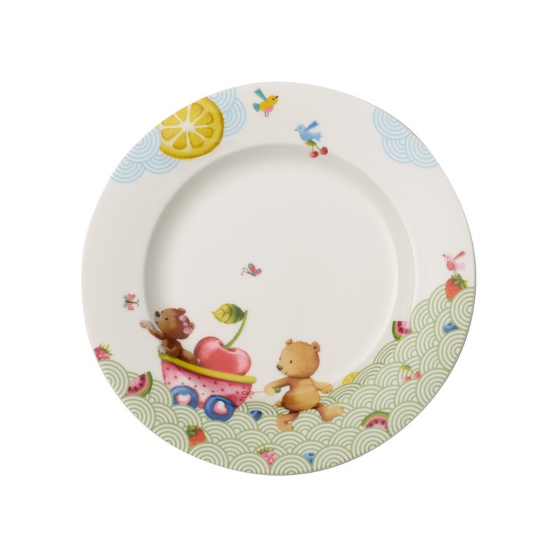 Hungry Bear Piatto piano per bambini 22cm - Villeroy & Boch