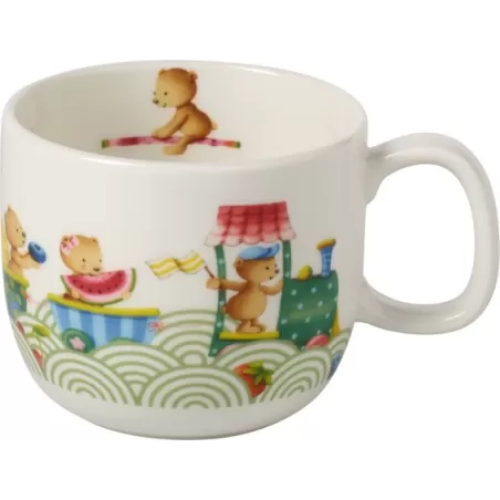 Hungry Bear Bicchiere 1manico bambini - Villeroy & Boch