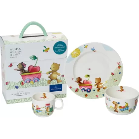Hungry Bear Set 3 pezzi - Villeroy & Boch