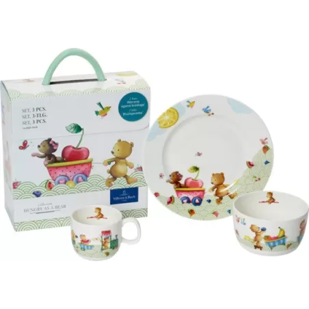 Hungry Bear Set 3 pezzi - Villeroy & Boch