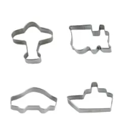 Tagliabiscotti trasporti 4 pezzi da cm. 6,5 a 8x2 h.