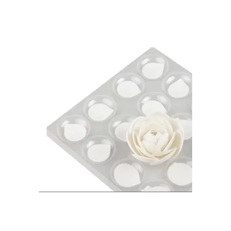 Set 4 asciuga-petali-forma fiori