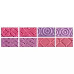 Set 4 fogli decorativi effetto moda