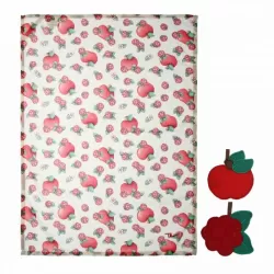 Set 2 presine e canovaccio Frutti rossi - Thun