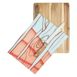 Set pane con tagliere, coltello e canovaccio Frutti rossi - Thun