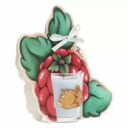 Candela con pack lampone Frutti rossi - Thun