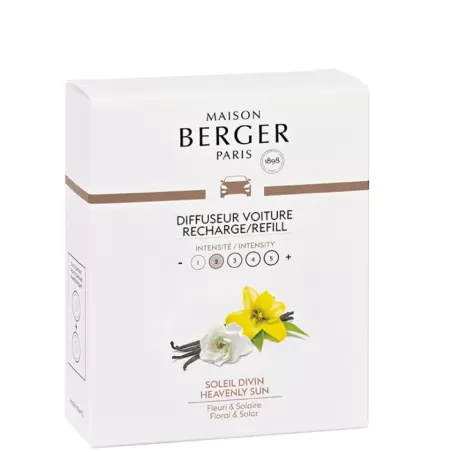 Ricarica in ceramica per Auto Soleil Divin / Sole divino - Lampe Berger